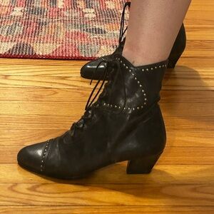 Leiser Leather Boots Size 38